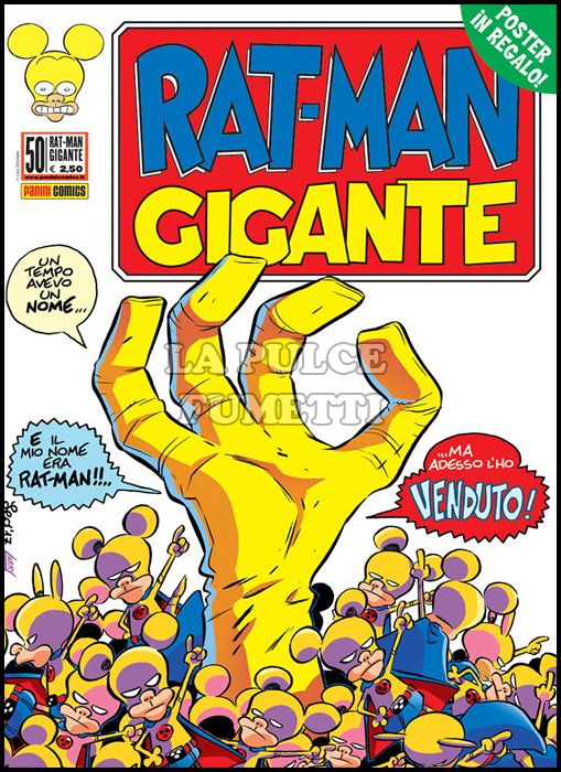 RAT-MAN GIGANTE #    50: VENDUTO! + POSTER